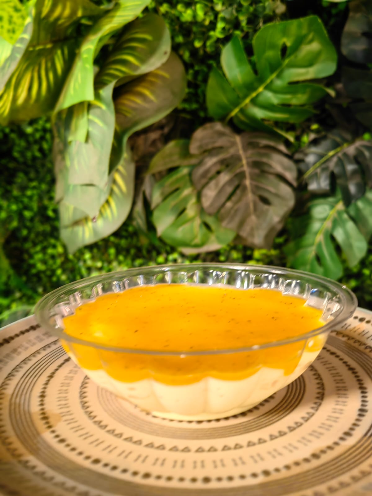 Cheesecake de maracuyá: diseño de referencia